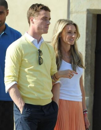 Carly Parker with her husband, Scott Parker.